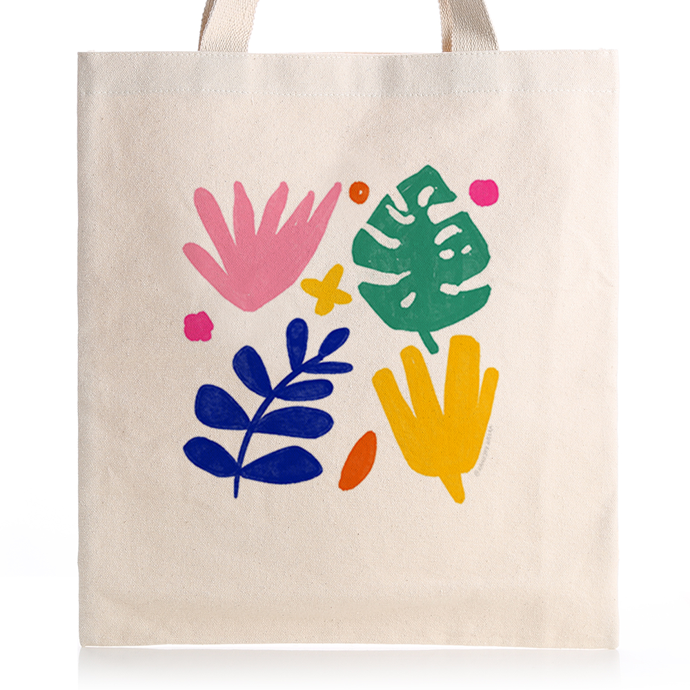 Hand Painted Designs Tote Bag