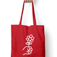 For You - Tote Bag with Zipper