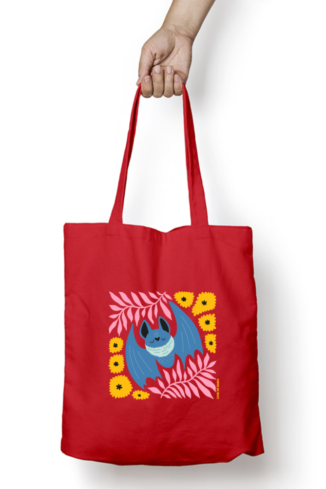 Artistic Tote with Zipper