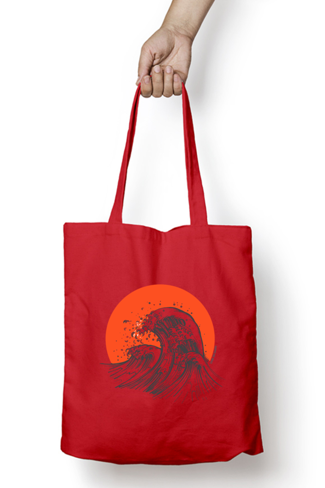 Wave Art Tote Bag