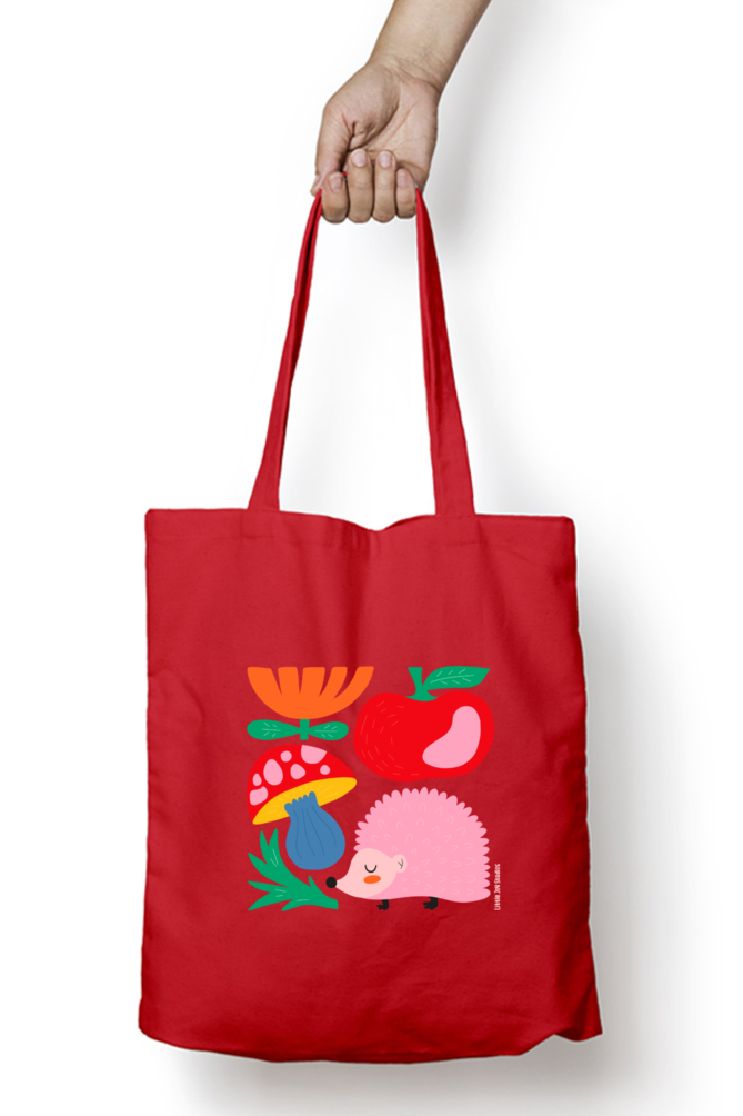 Artistic Tote with Zipper