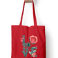 Love Typo - Zipper Tote Bag