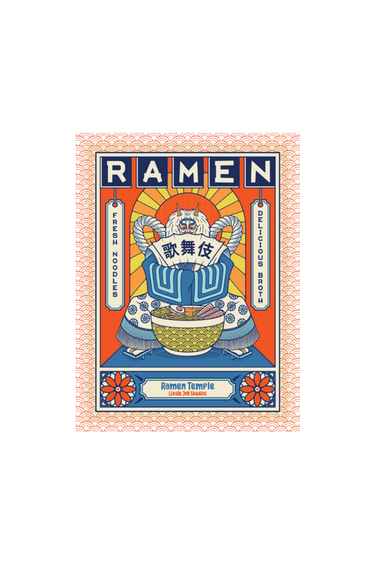 Ramen Art - Tote Bag with Zipper