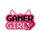 Gamer Girl | Artistic Tote Bag with Zipper