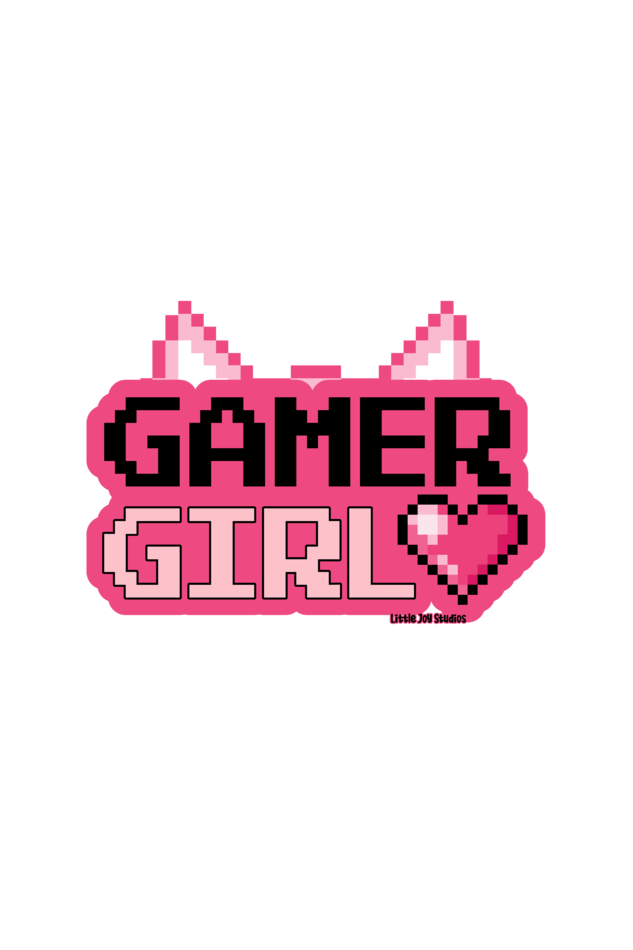 Gamer Girl | Artistic Tote Bag with Zipper