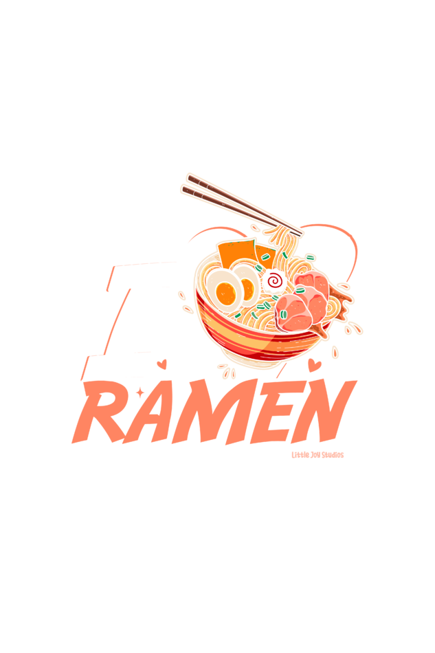 I Love Ramen | Artistic Tote Bag