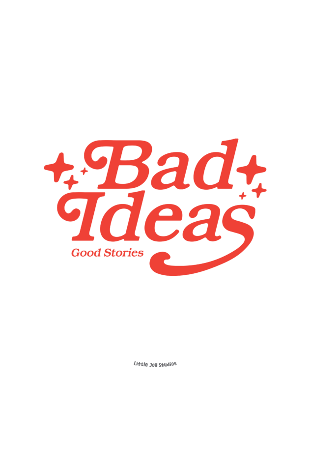 Bad Ideas Typographical Design Tote