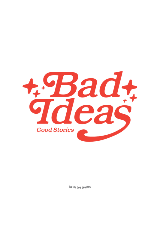 Bad Ideas Typographical Design Tote