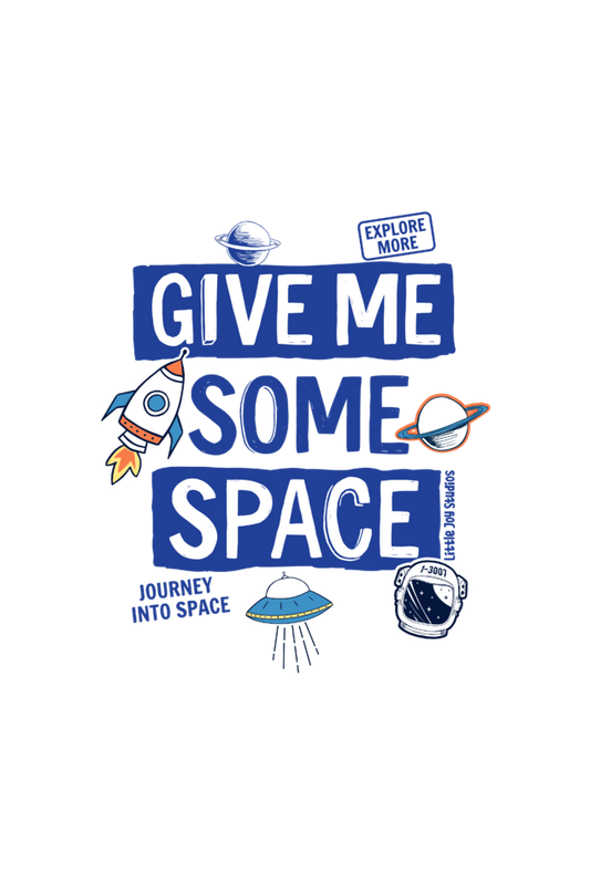 GIVE ME SOME SPACE | Artistic Tote Bag