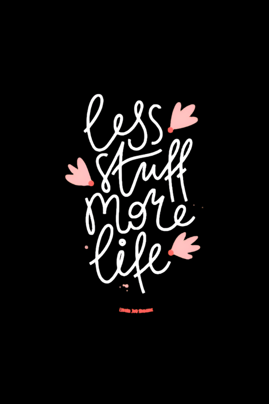 Less Stuff More Life | Tote Bag