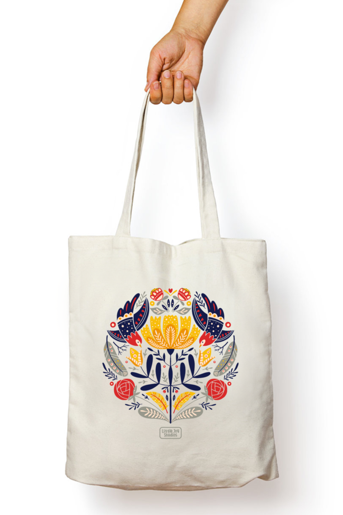 Nature's Element - Tote Bag with Zipper