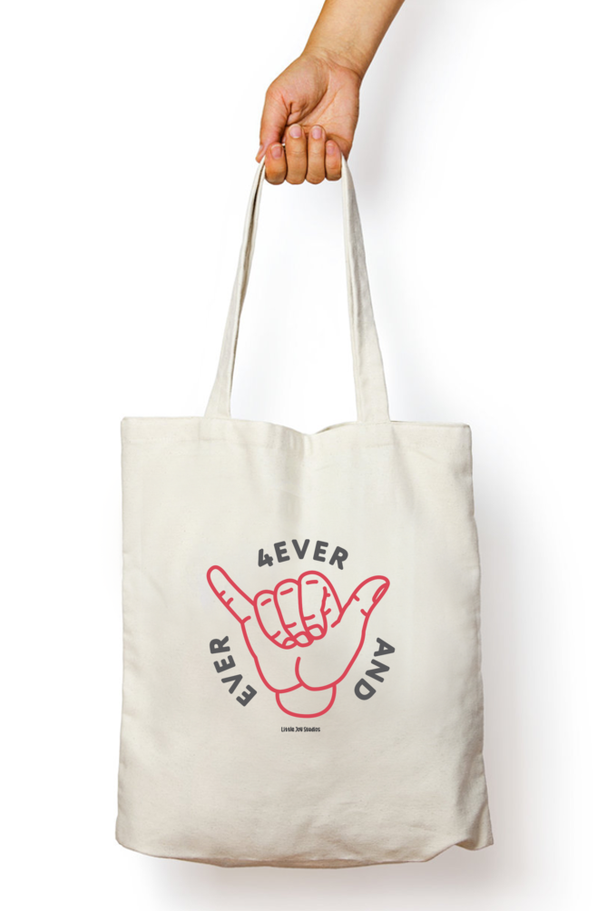 Forever & Ever your - Zipped Tote Bag