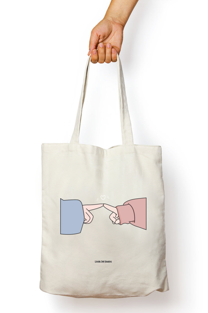 Love Connection - Zipped Tote Bag