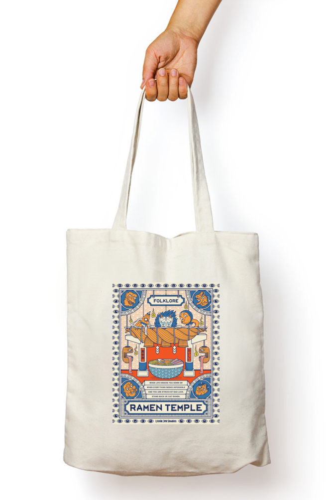 Ramen Art - Tote Bag with Zipper