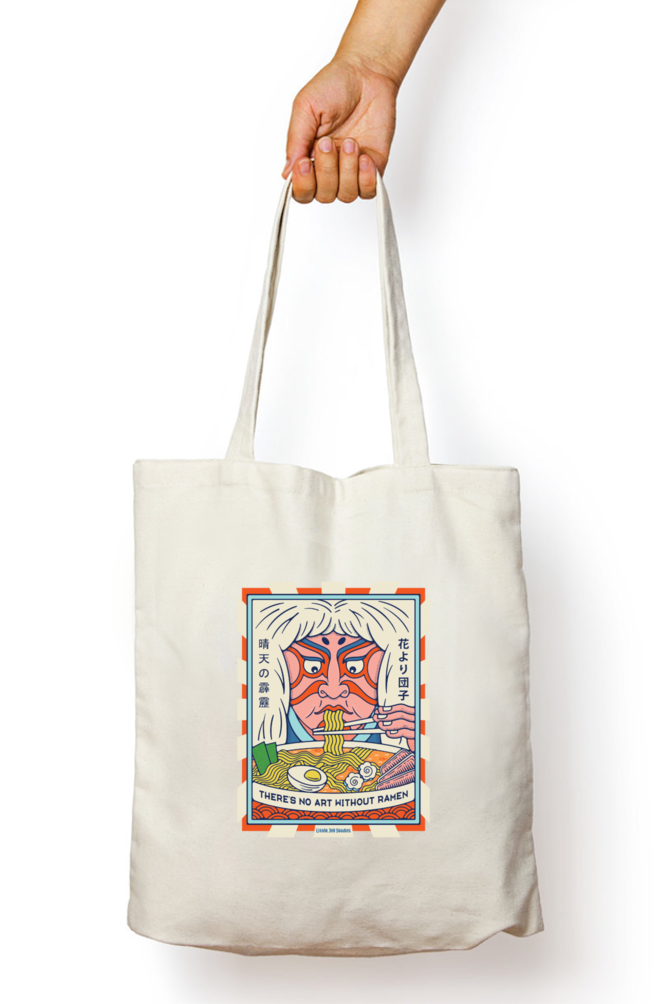 Ramen Art - Tote Bag with Zipper