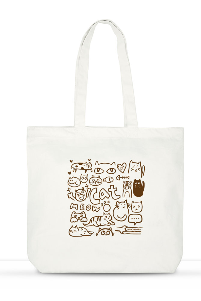 Cat Art | Large Tote Bag