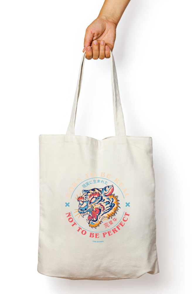 Born to be Real | Art Tote Bag