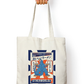 Ramen Temple Art Tote | OTHERWORLDLY | with Zipper