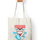 Unisex Tote Bag with Zippe