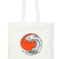 Wave Art Large Tote Bag