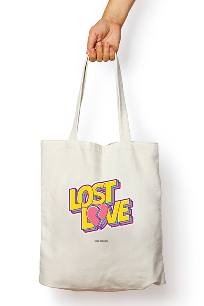 Lost Love Tote Bag with Zipper