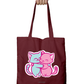 Love Cat - Tote Bag with Zipper