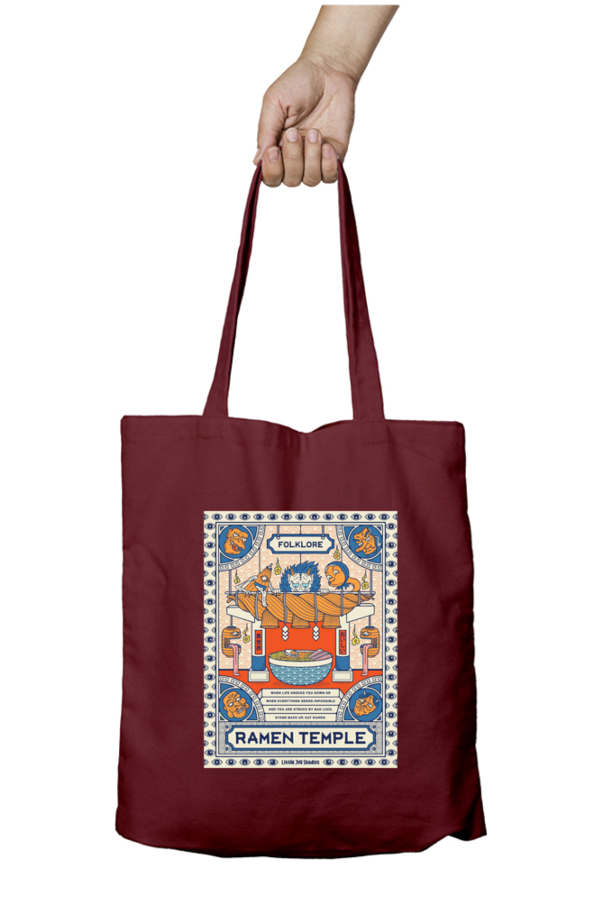 Ramen Art - Tote Bag with Zipper