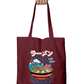 Ramen Art Tote Bag with Zipper