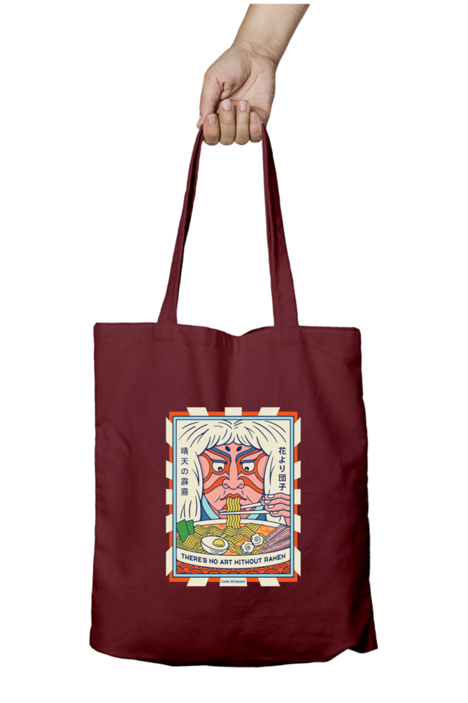 Ramen Art - Tote Bag with Zipper