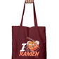 I Love Ramen | Artistic Tote Bag