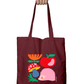 Artistic Tote with Zipper