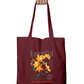 Artistic Tote with Zipper