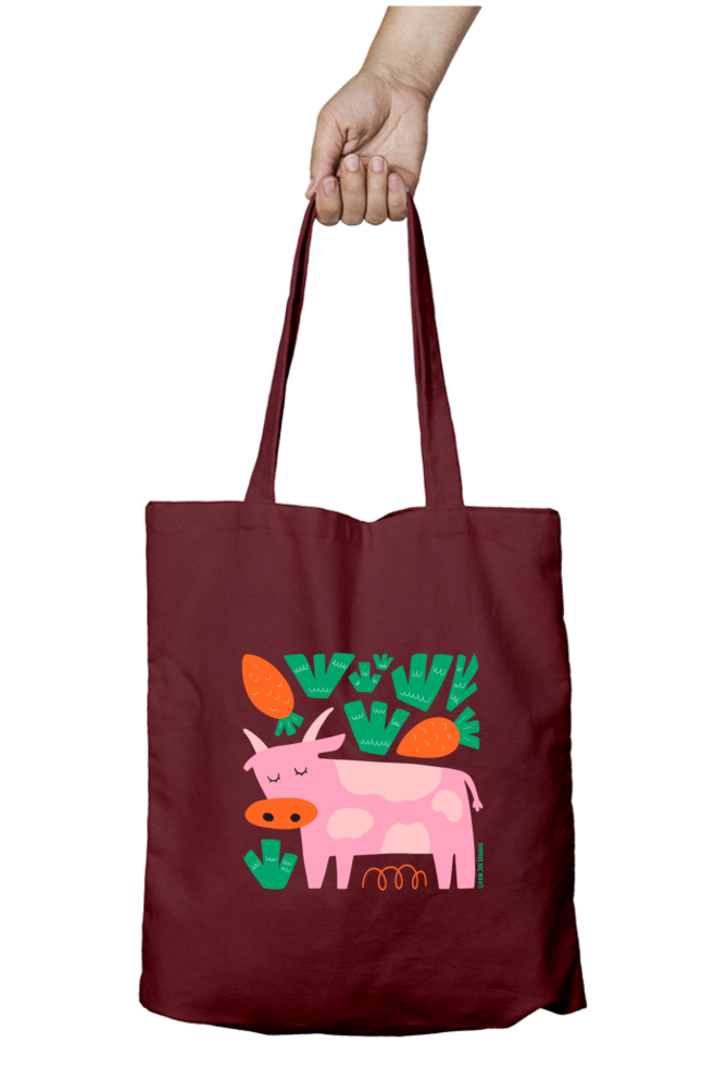 Artistic Tote with Zipper