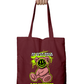 Artistic Tote Bag with Zipper