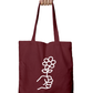 For You - Tote Bag with Zipper