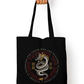 Fortune Fevours The Brave - Tote Bag with Zipper