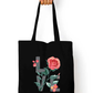 Love Typo - Zipper Tote Bag