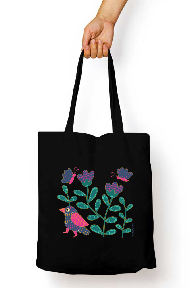 Folk Art Tote Bag