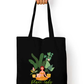 Plant Lady Art - Tote bag with Zipper