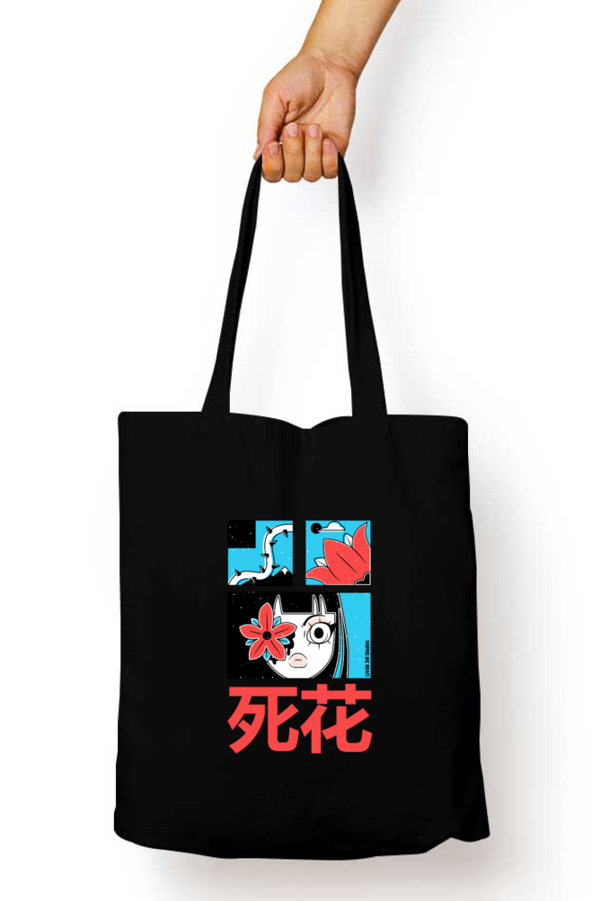 Atristic Tote Bag with Zipper