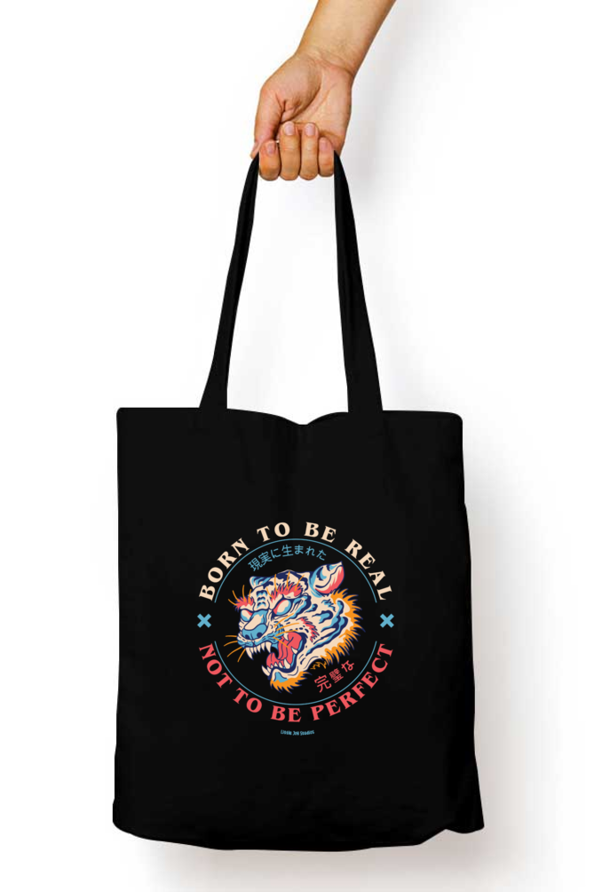 Born to be Real | Art Tote Bag