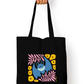 Artistic Tote with Zipper