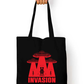 Invasion Art Tote bag with Zipper