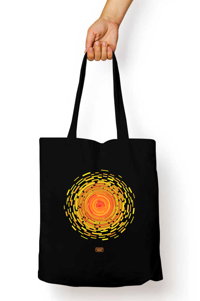 Focus Art Tote Bag with Zipper