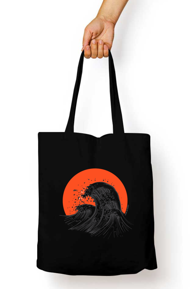 Wave Art Tote Bag