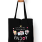 Cool Things - Art Tote Bag with Zipper