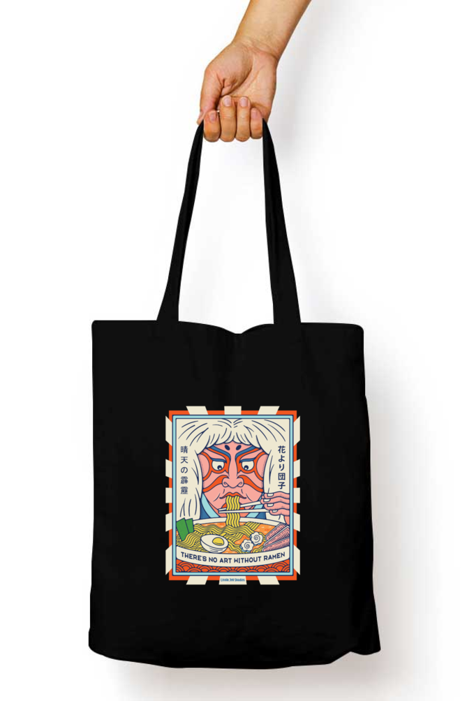 Ramen Art - Tote Bag with Zipper