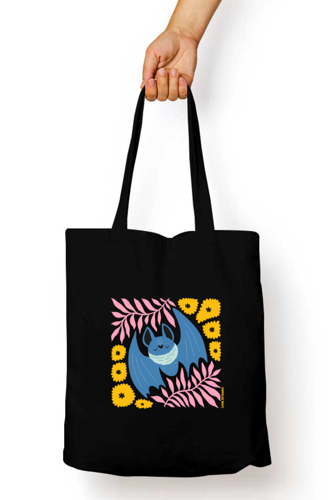 Artistic Tote with Zipper