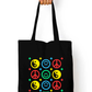 Artistic Tote with Zipper