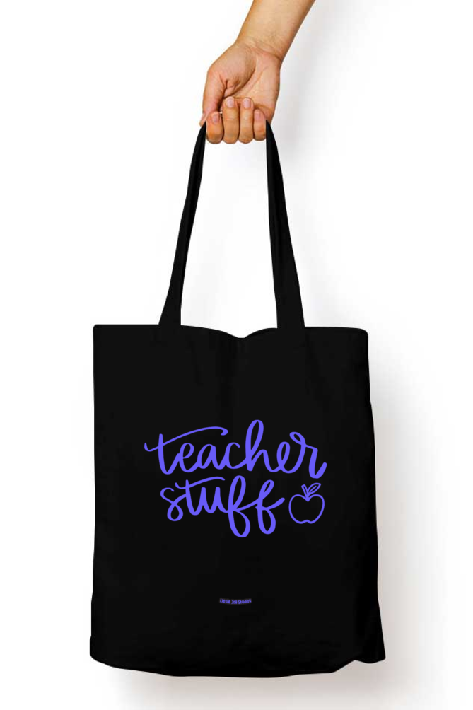 Teacher Stuff | Tote Bag with Zipp